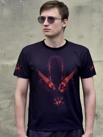 Футболки с полной запечаткой: Hitman